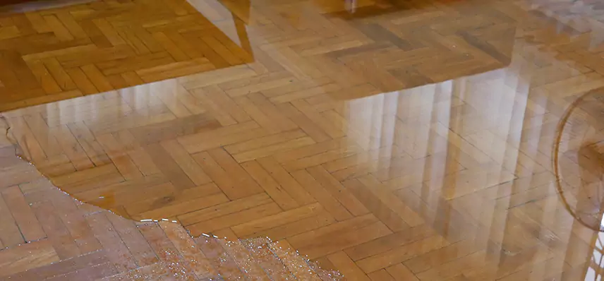 Laminate Wood Floor Water Damage Repair in Bedrock